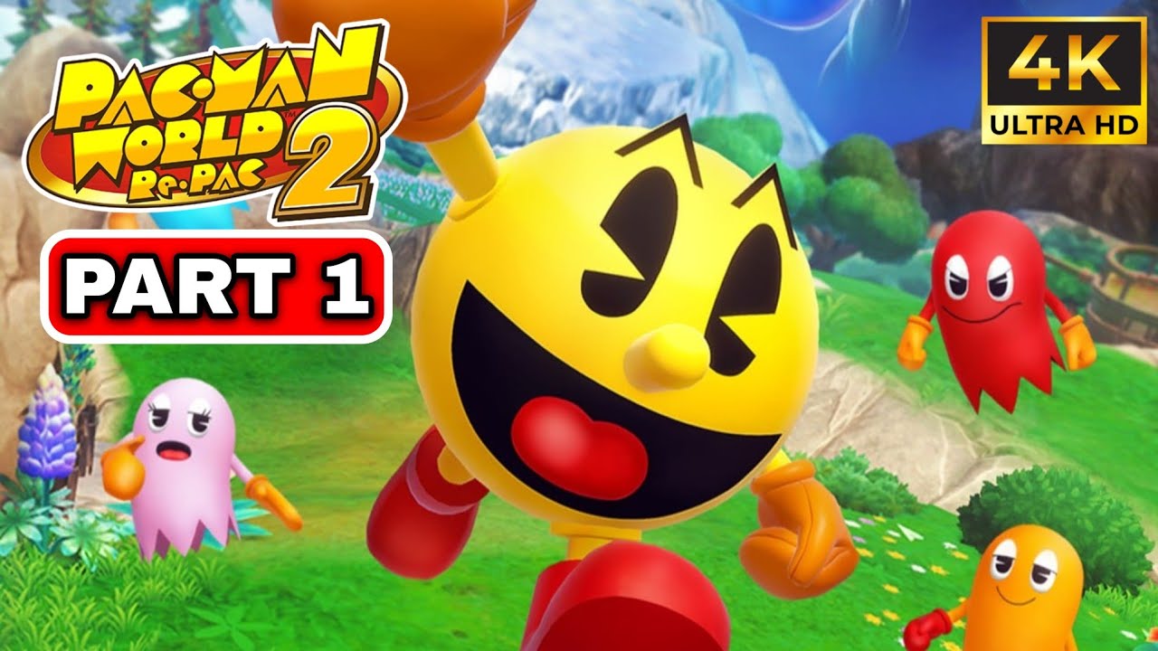 Pac-Man World 2 Re-PAC - Gameplay Walkthrough Part 1: Paradise Meadows | FULL GAME 100%