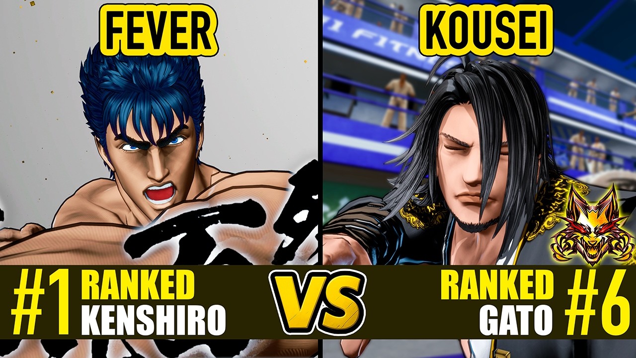 FF COTW ▰ FEVER (#1 Ranked Kenshiro) vs KOUSEI (#6 Ranked Gato) ▰ High Level Gameplay