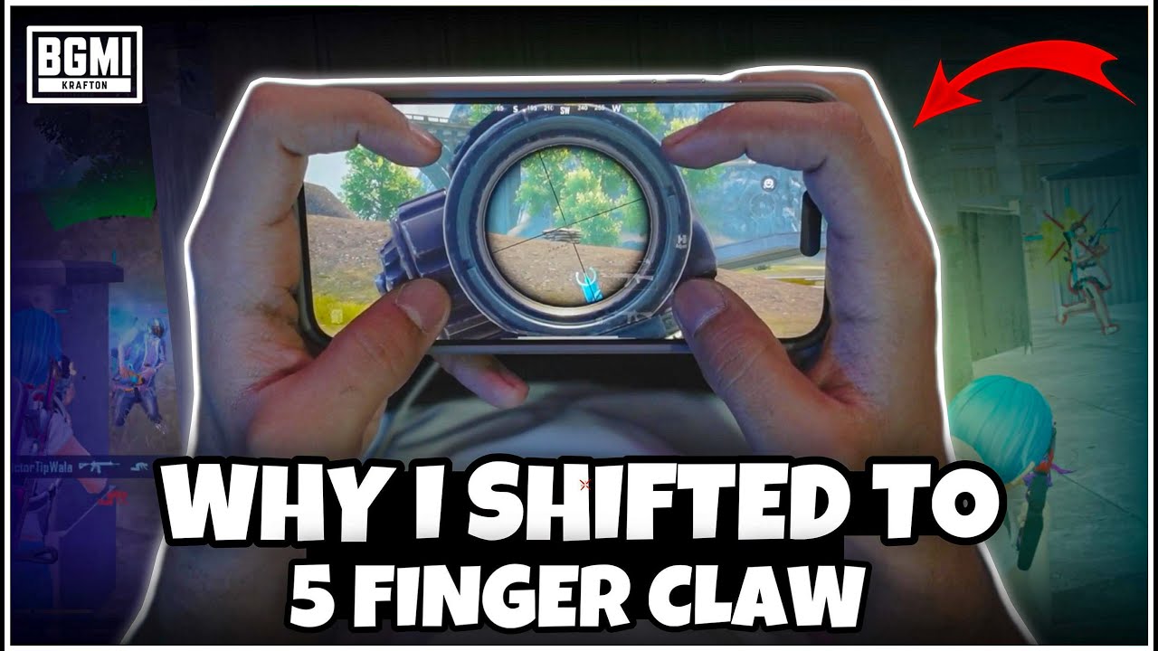 THIS IS WHY I SHIFTED TO 5 FINGER CLAW FROM 4 FINGER CLAW IN BGMI🔥(Tips/Tricks) Mew2.