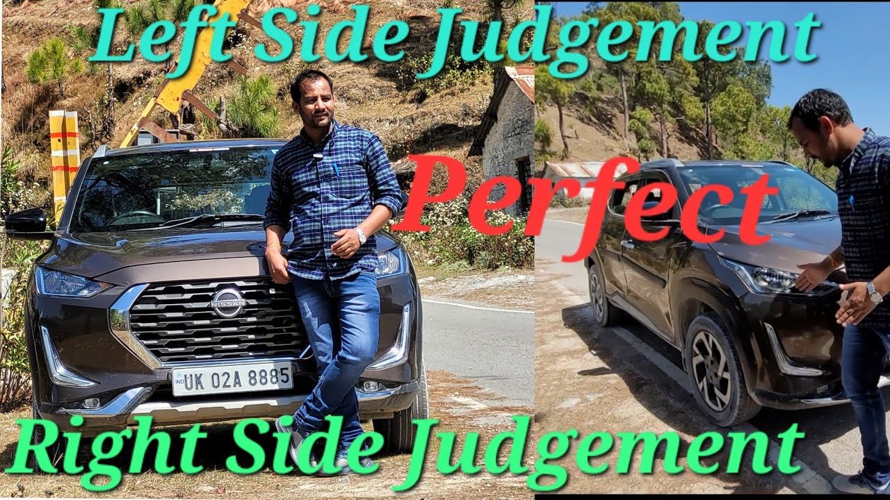 Left Side Judgement & Right Side Judgement Of Car #Perfect_driving_skills