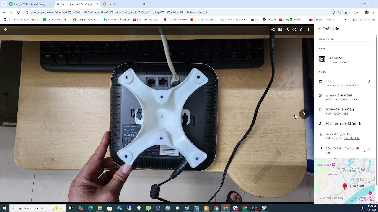 Hướng dẫn cơ bản về thiết bị phát wifi Aruba 225
