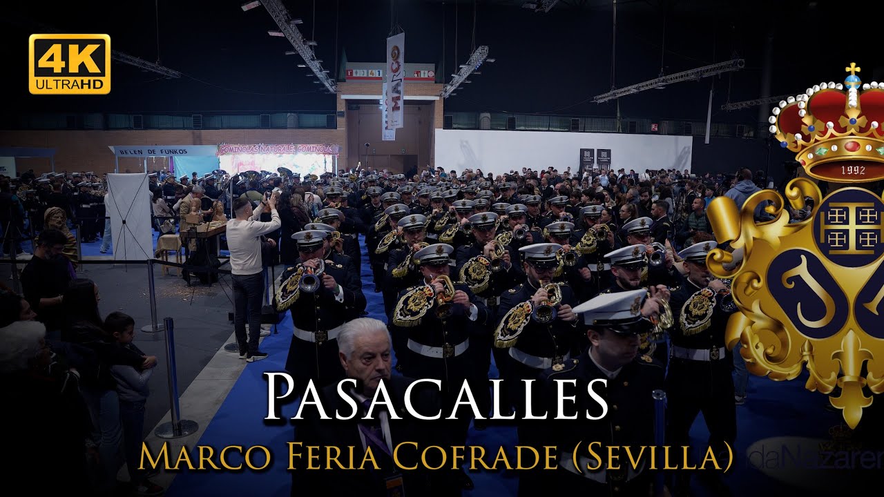 4K | ENTRADA EN LA FERIA COFRADE MARCO SEVILLA  [Banda Nazareno Arahal] 2025