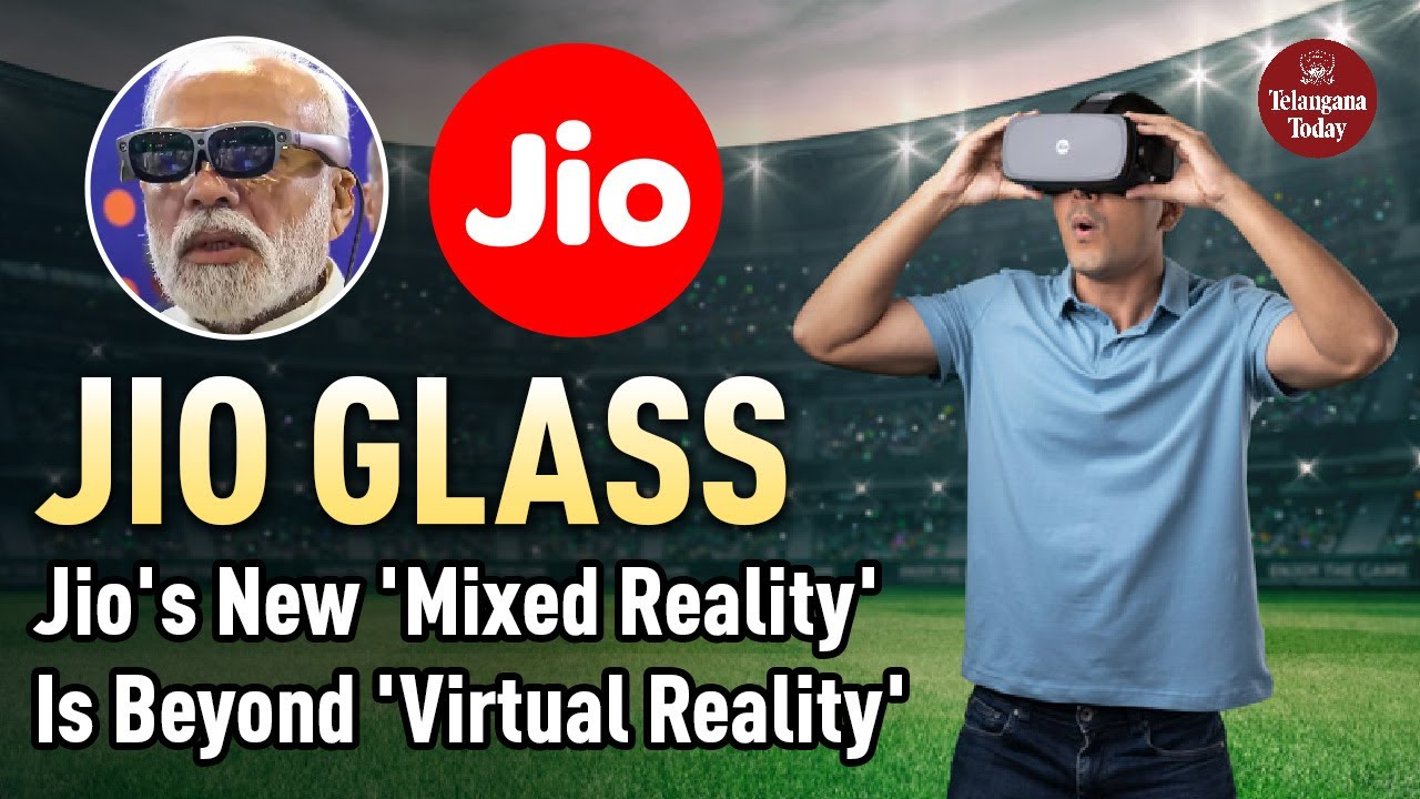 Jio Glass: This New Technology Offers Mixed Reality (Physical & Digital) | Reliance Jio