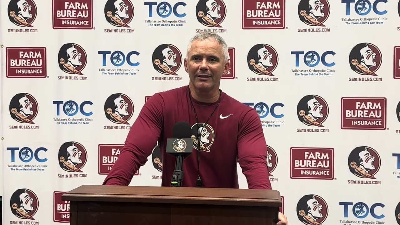 FSU Football: Mike Norvell recaps the first day of preseason practice, talks Ashton Daniels and QBs