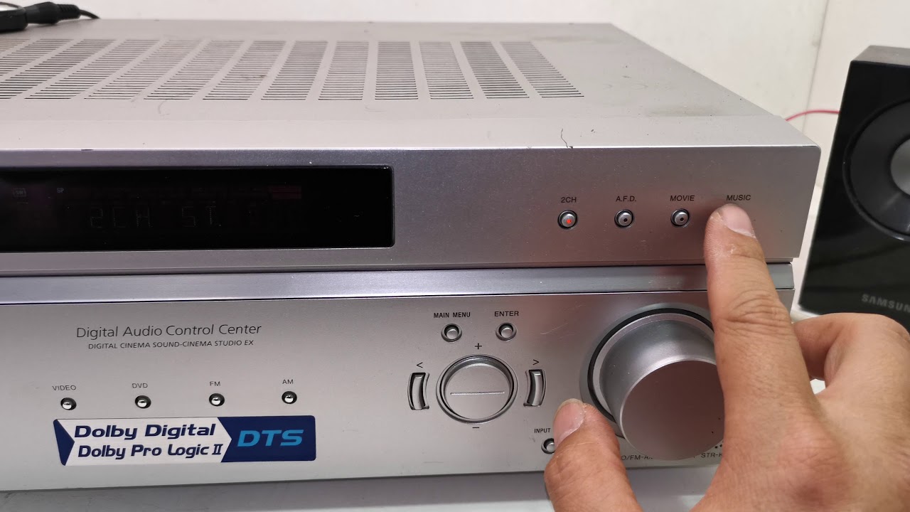 SONY STR-K660P 5.1 Channel FM AM Stereo AV Audio Video Receiver