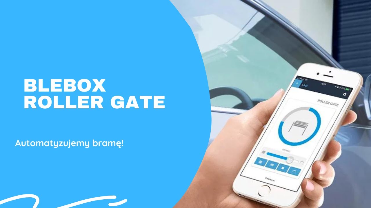 Blebox Rollergate - Nawet stara brama może być smart! [ENG SUBS]