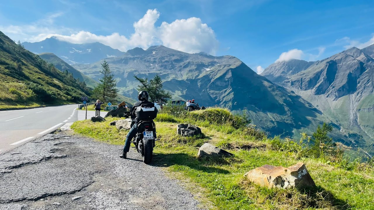 Motorradtour: Großglockner Hochalpenstraße(2504m)-Kaiser Franz Josefs Höhe-Edelweißspitze(2571m) (A)