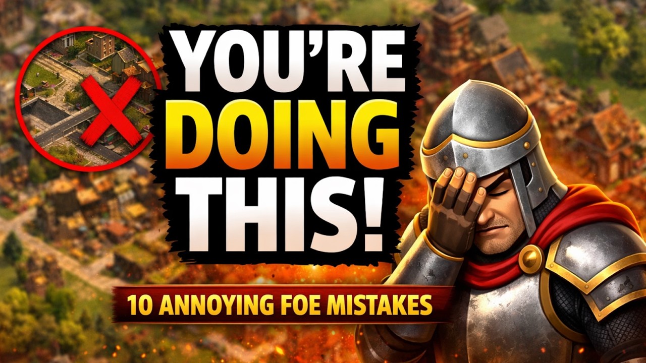 10 досадных ошибок в Forge of Empires, или Почему ваш город в Forge of Empires отстаёт