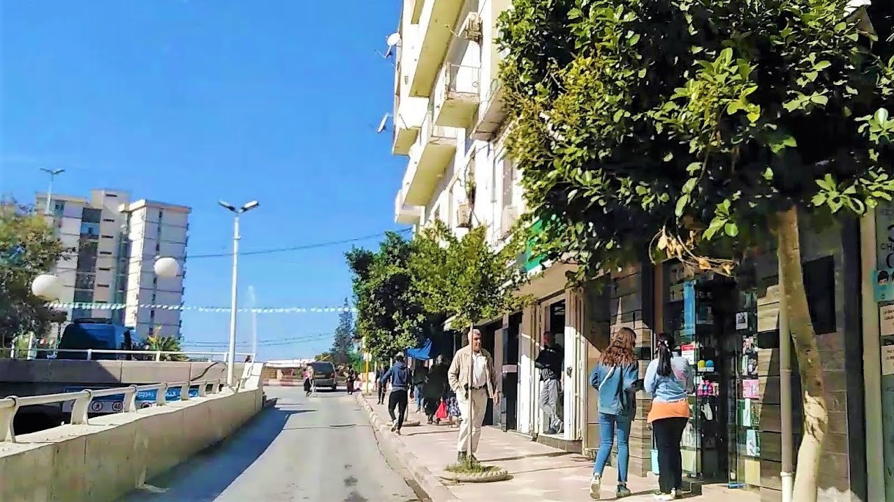 👍😍جولة ممتعة في تيزي وزو 👍4K 😍👍SCENIC DRIVE DOWN TIZI OUZOU CITY😍👍