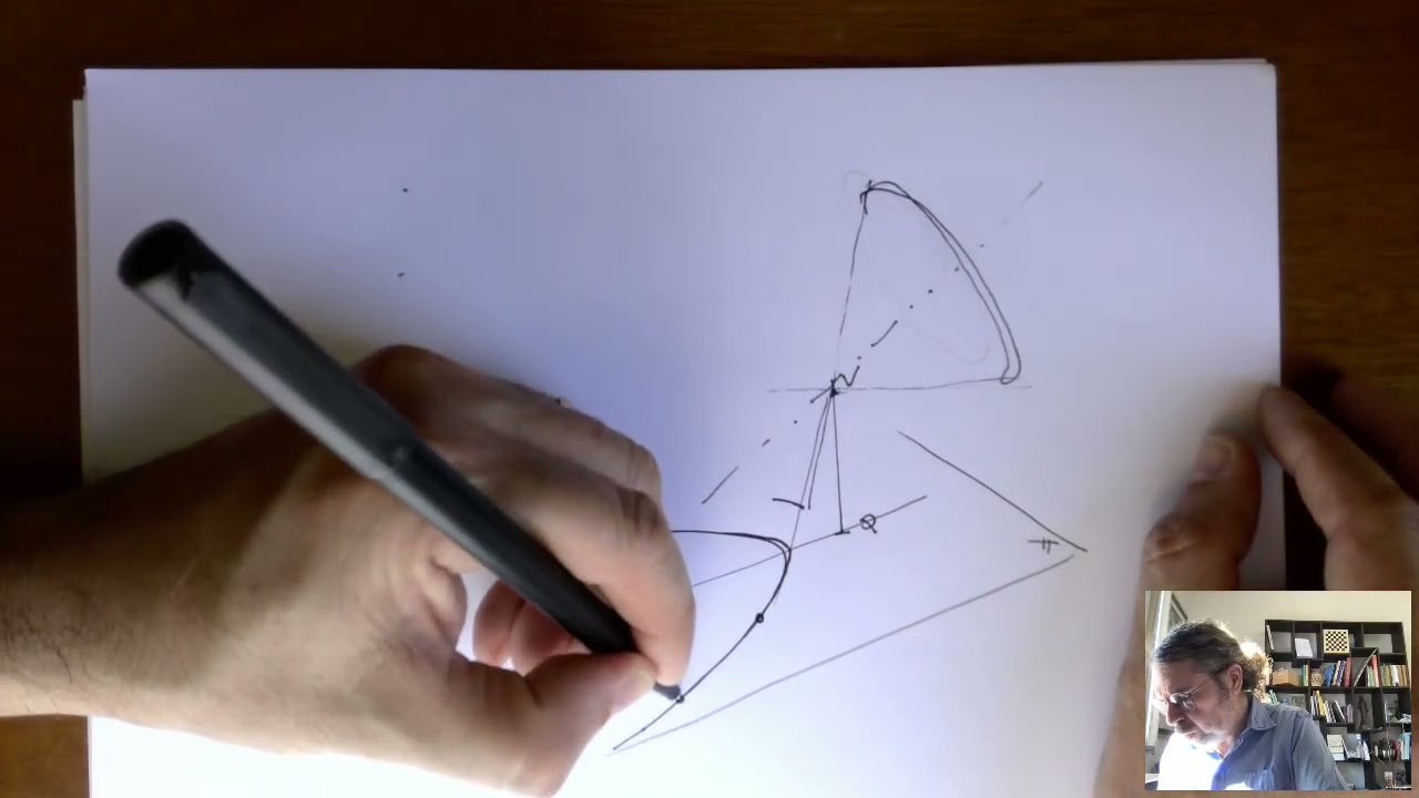 Calcolo grafico rigoroso dell'asse terrestre (da qualsiasi posizione geografica). Mio metodo