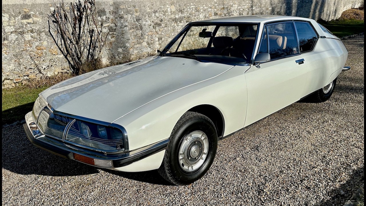CITROËN SM de 1971 à vendre chez GT VINTAGE CLASSIC CARS