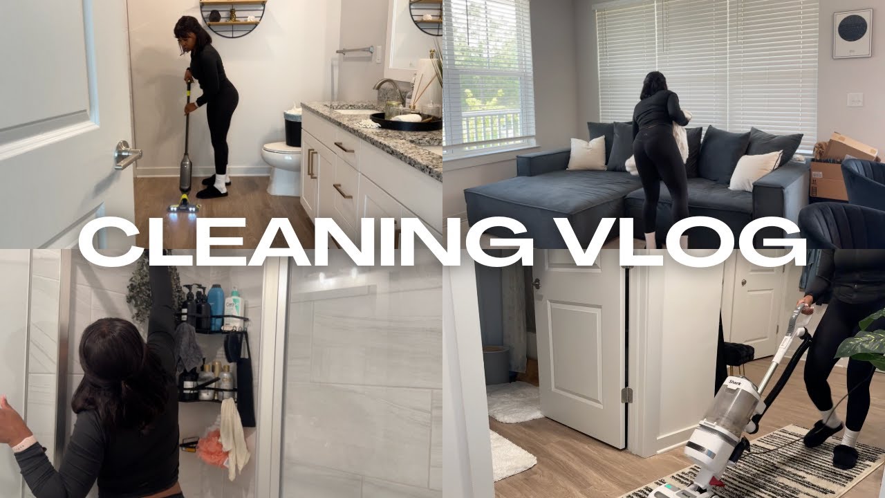 CLEAN WITH ME | household shopping, cleaning motivation, weekly reset