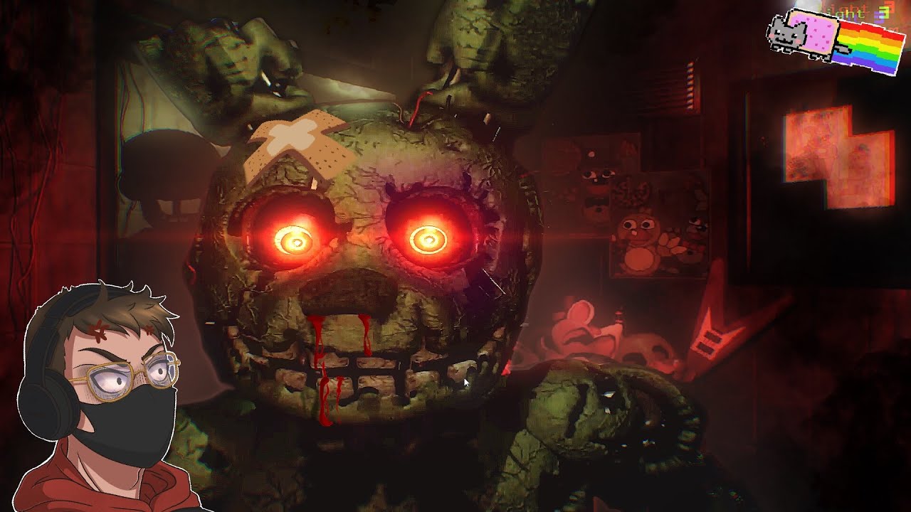 ON A BATTU SPRINGTRAP - Five Nights at Freddy's 3 - Nuit 1 à 6