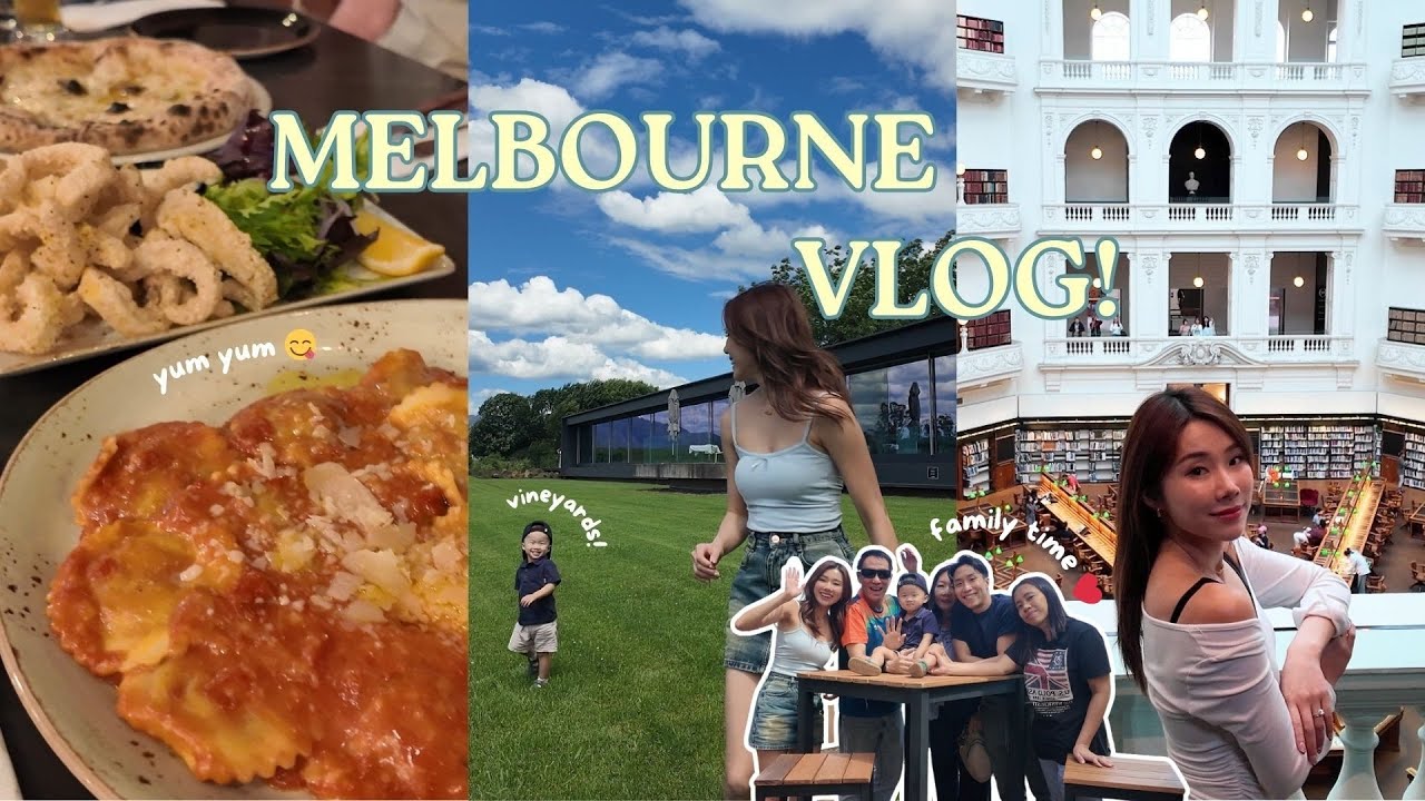 MELBOURNE VLOG 🐨🦘[Part 1]— Healesville sanctuary, wineries and family time! | MONGABONG