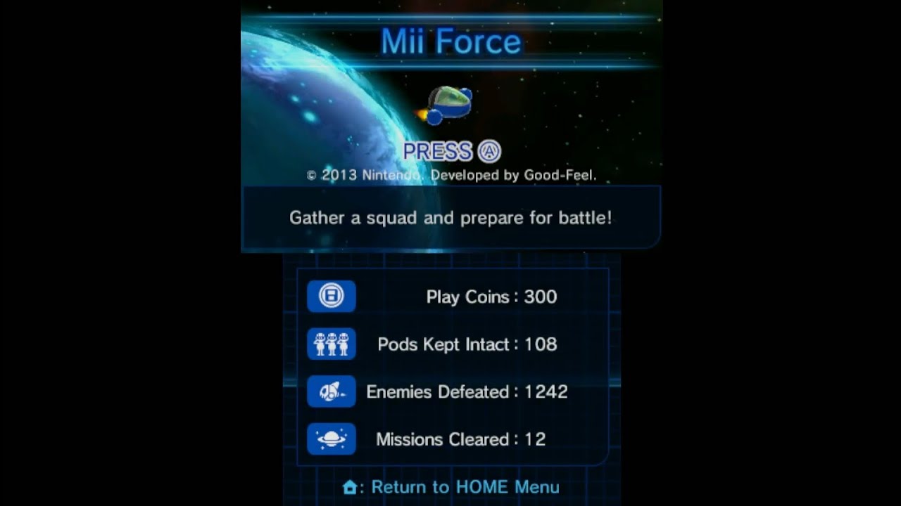 StreetPass Mii Plaza - Mii Force / StreetPass Squad - World 5 (StreetPass Galaxy)