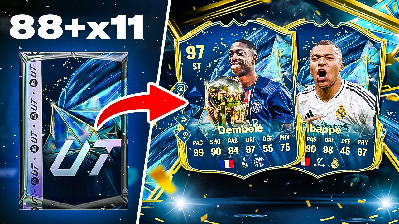 UNLIMITED 88+ x11s FOR ULTIMATE TOTS! 🚀 FC 25 Ultimate Team