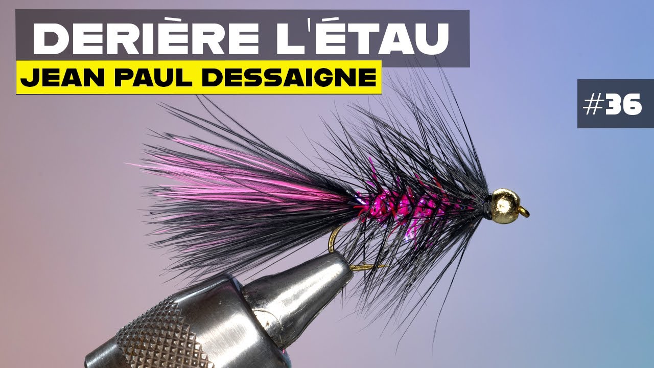 Derrière l'étau n°59 - montage d'un Wooly Bugger, un streamer pour pêcher les truites en réservoir