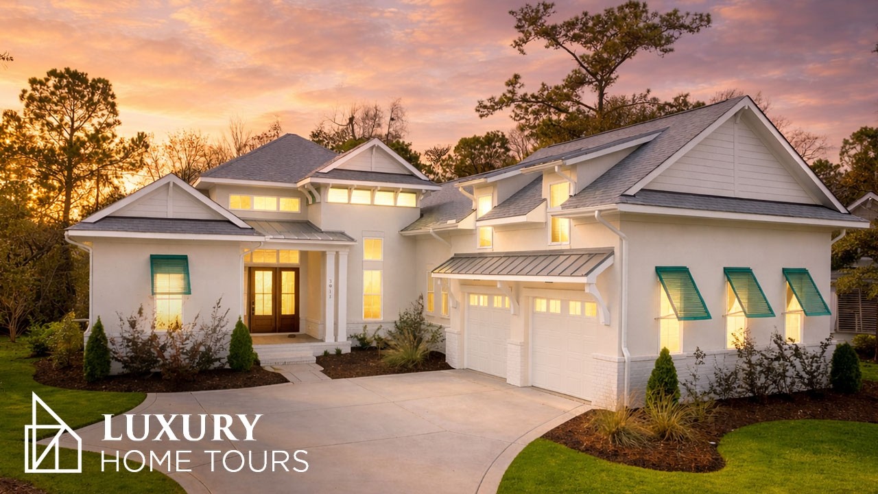 Tour This Stunning Coastal Model Home in Southport, NC