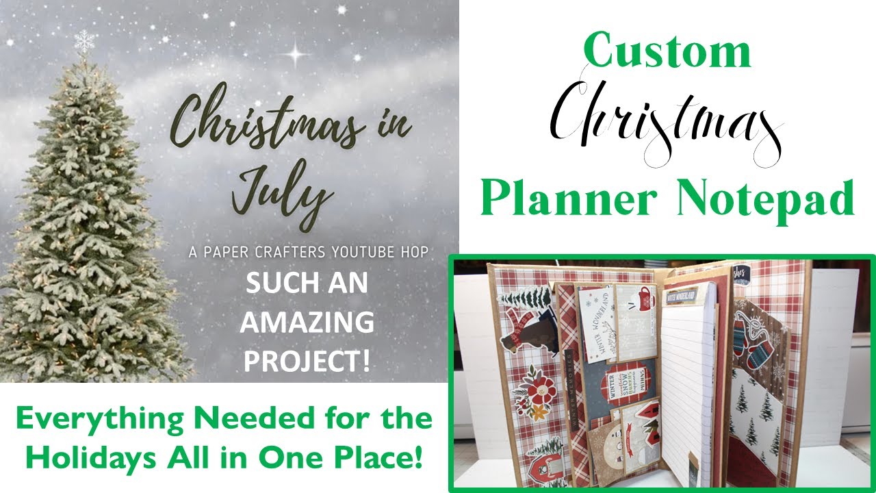 2022 Christmas in July |Christmas in July Planner |Papercraft Christmas in July |Christmas Portfolio