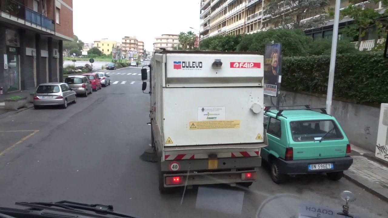 Bus Ride from Catania to Taormina