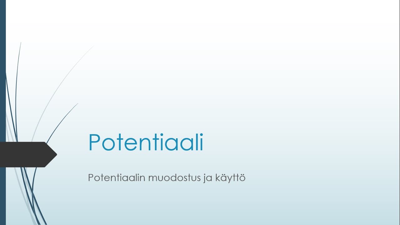 potentiaali