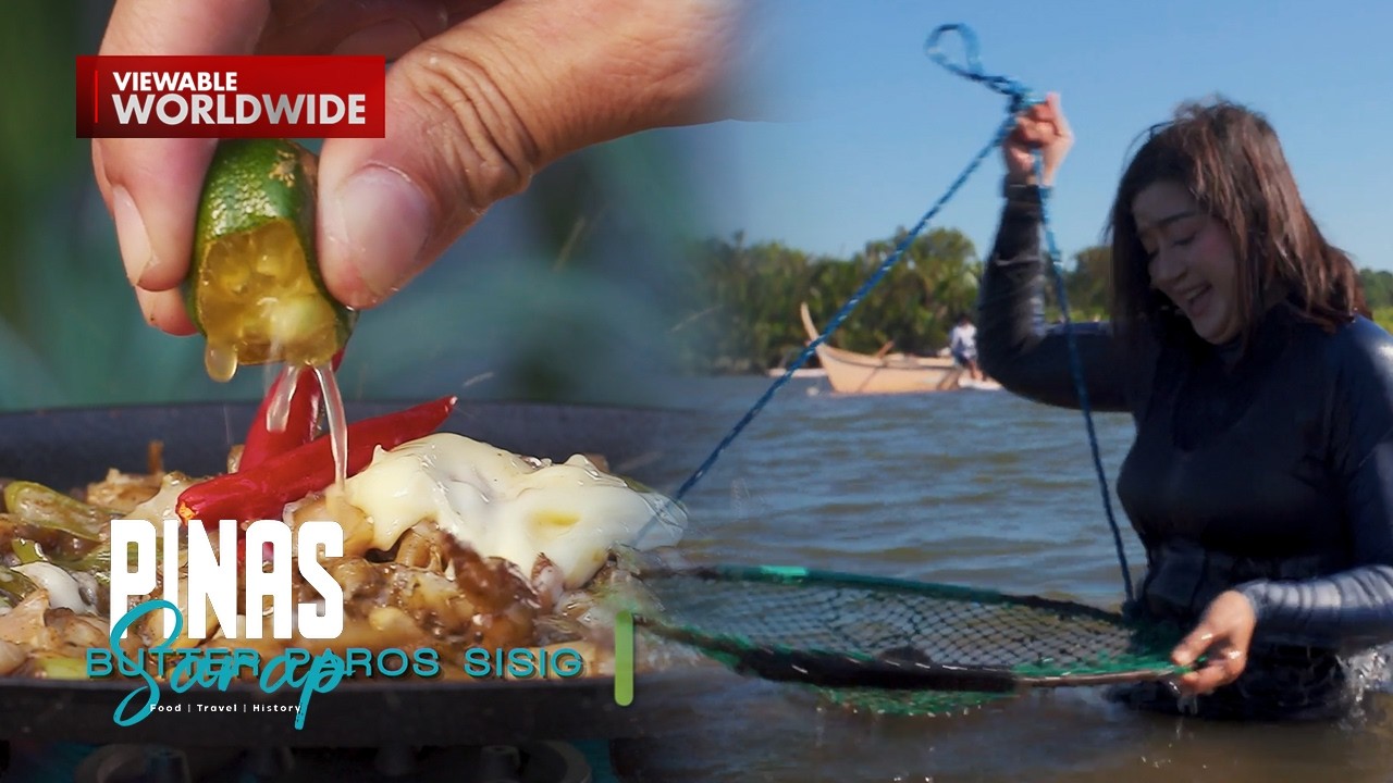 Kara David, nahirapan sa pagkuha ng Paros at halaan sa Palico Lian River! | Pinas Sarap