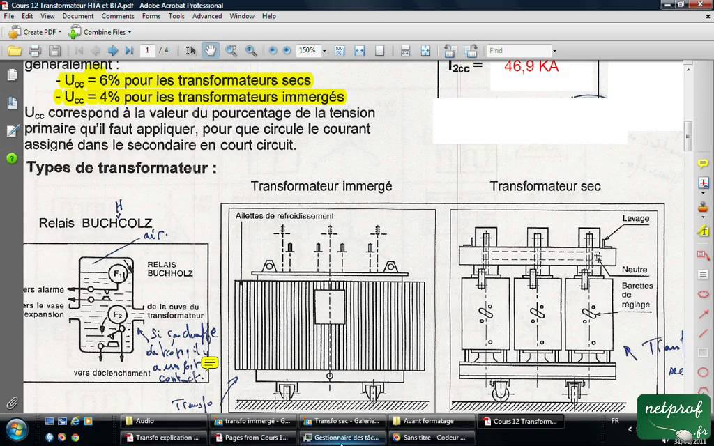 Transfo HTA/BTA 1. Ucc, critère de choix et exemple