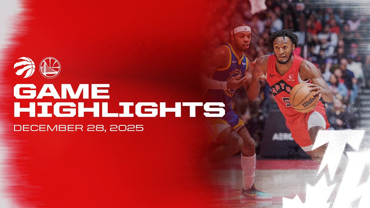 Raptors vs. Warriors Game Highlights | December 28, 2025