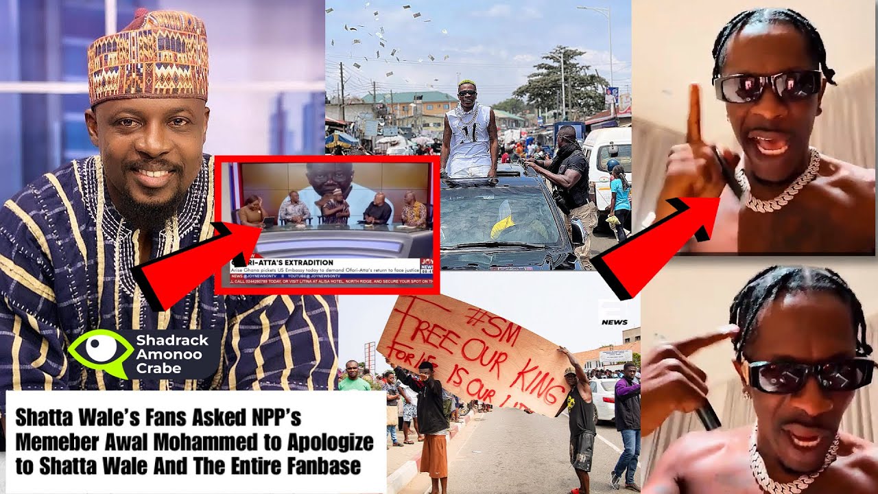 NPP’s Awal Mohammed Called Shatta Wale And His Fans “JÙNKIES” On National TV-Shatta Wale Fans REACT!