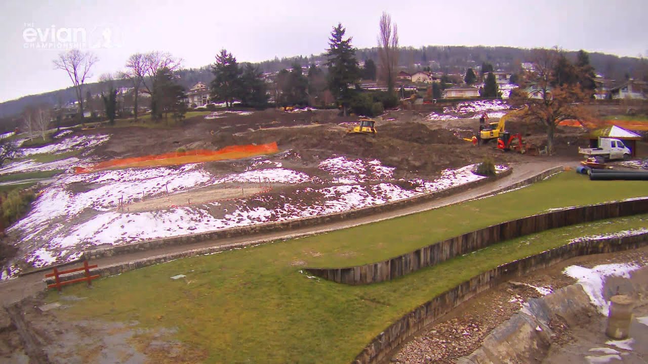 Evian new golf course evolution