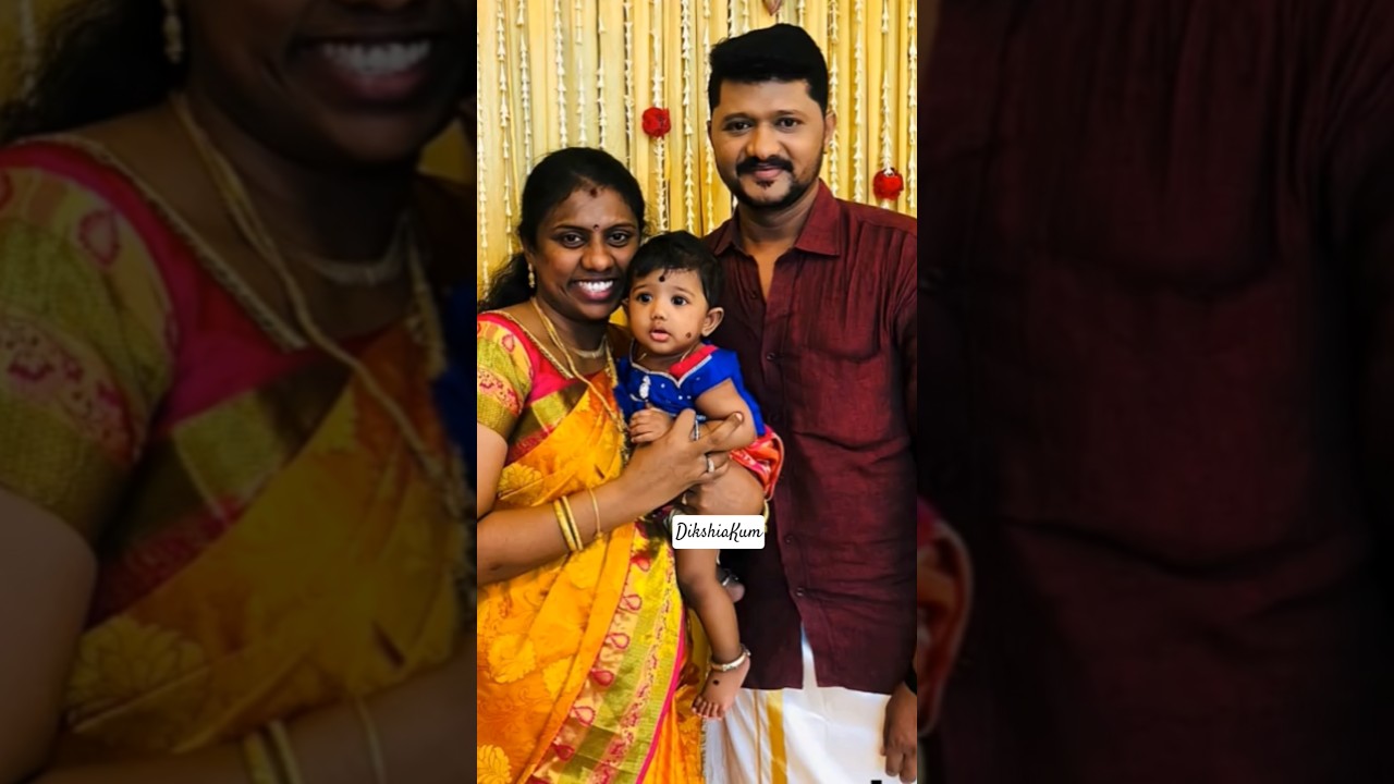 Pudhuvasantham serial Actor shyam real family picture