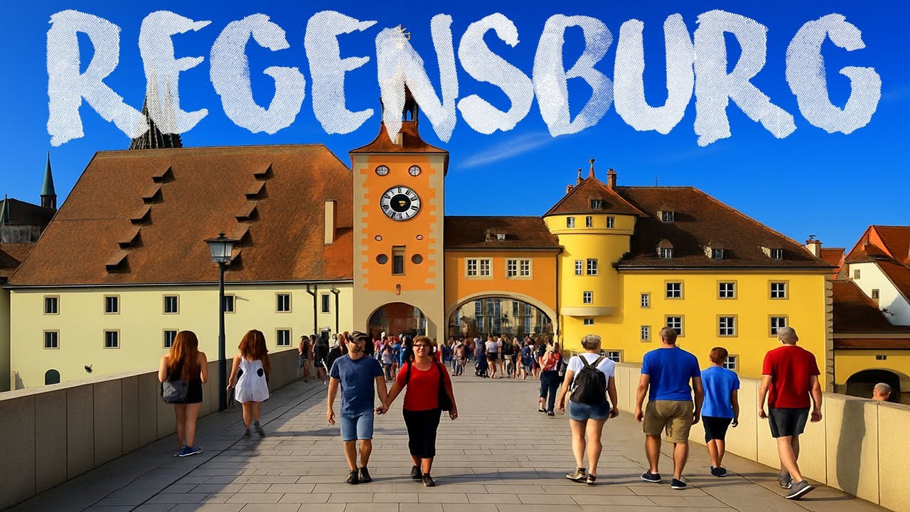 Regensburg, Germany : 4K Walking Tour | Explore the UNESCO World Heritage City