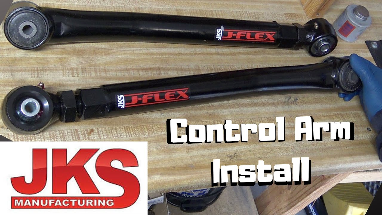 Установка рычагов подвески на Jeep JK — JKS Mfg.