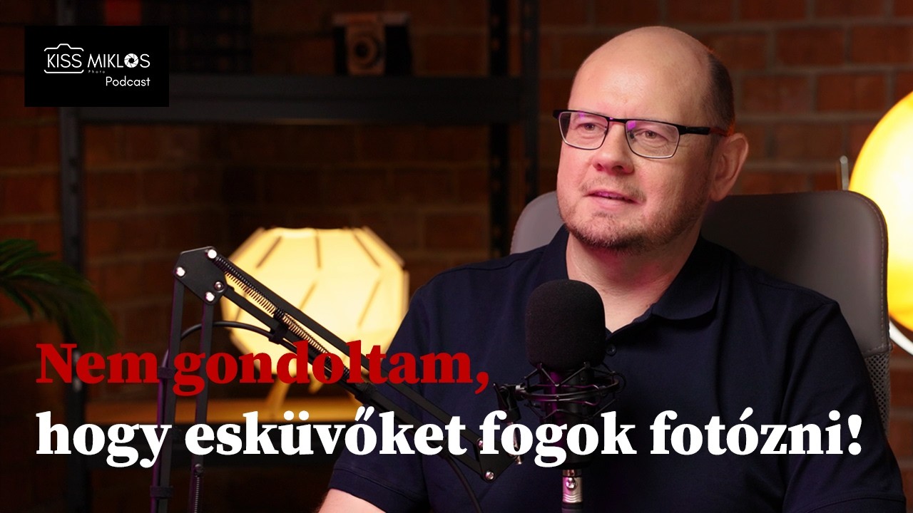 Nem gondoltam, hogy esküvőket fogok fotózni! I Kaszab Tibor I Kiss Miklós Podcast