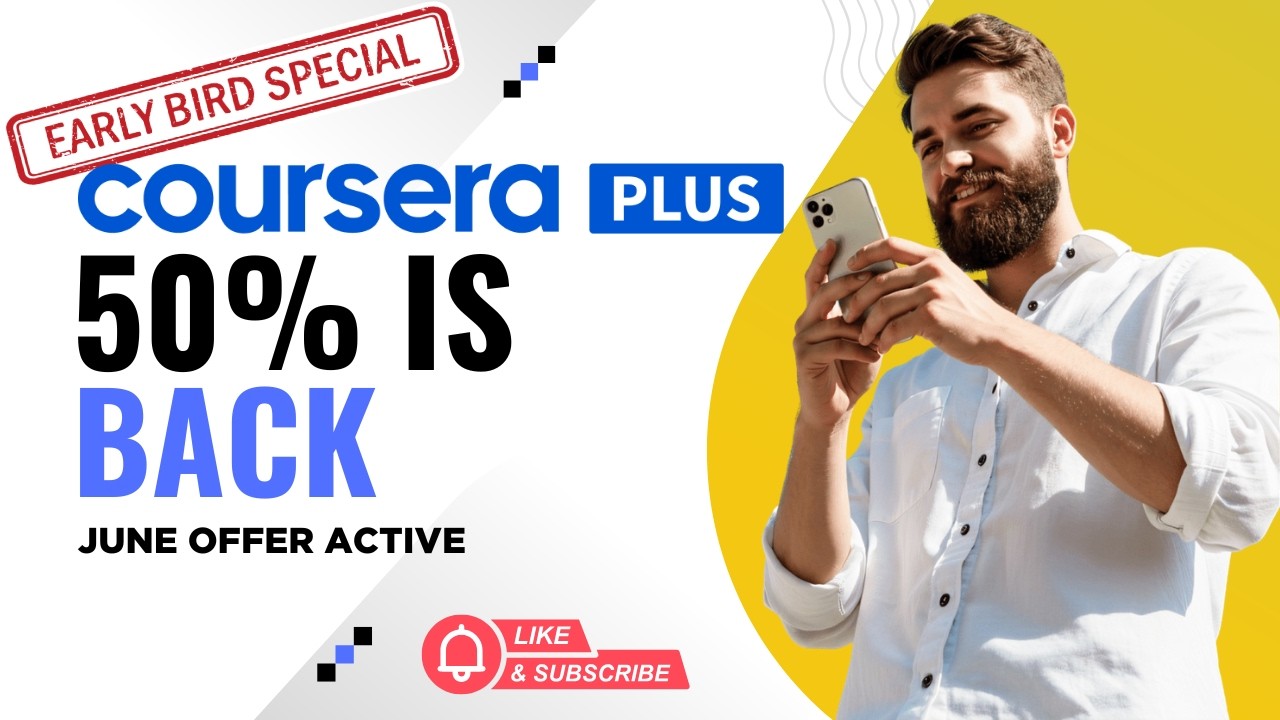 Coursera Deal 2026: 50% OFF Coursera Plus Limited Offer