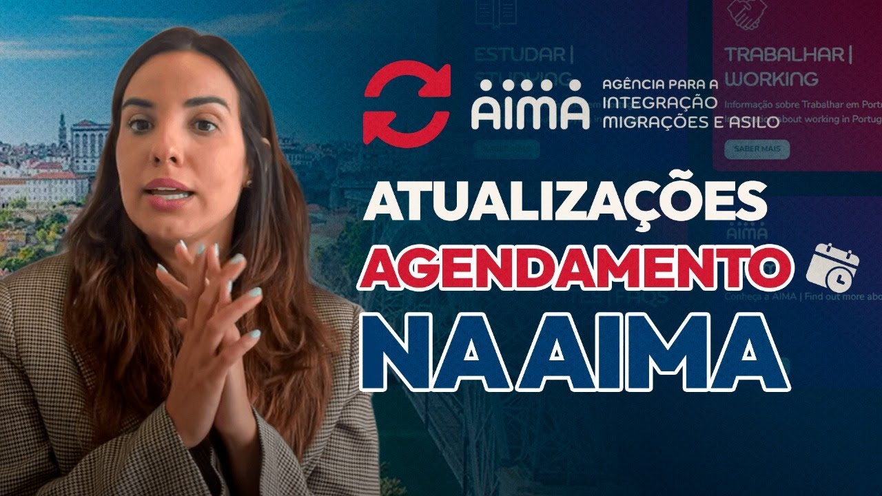 Agendamento na AIMA em 2025