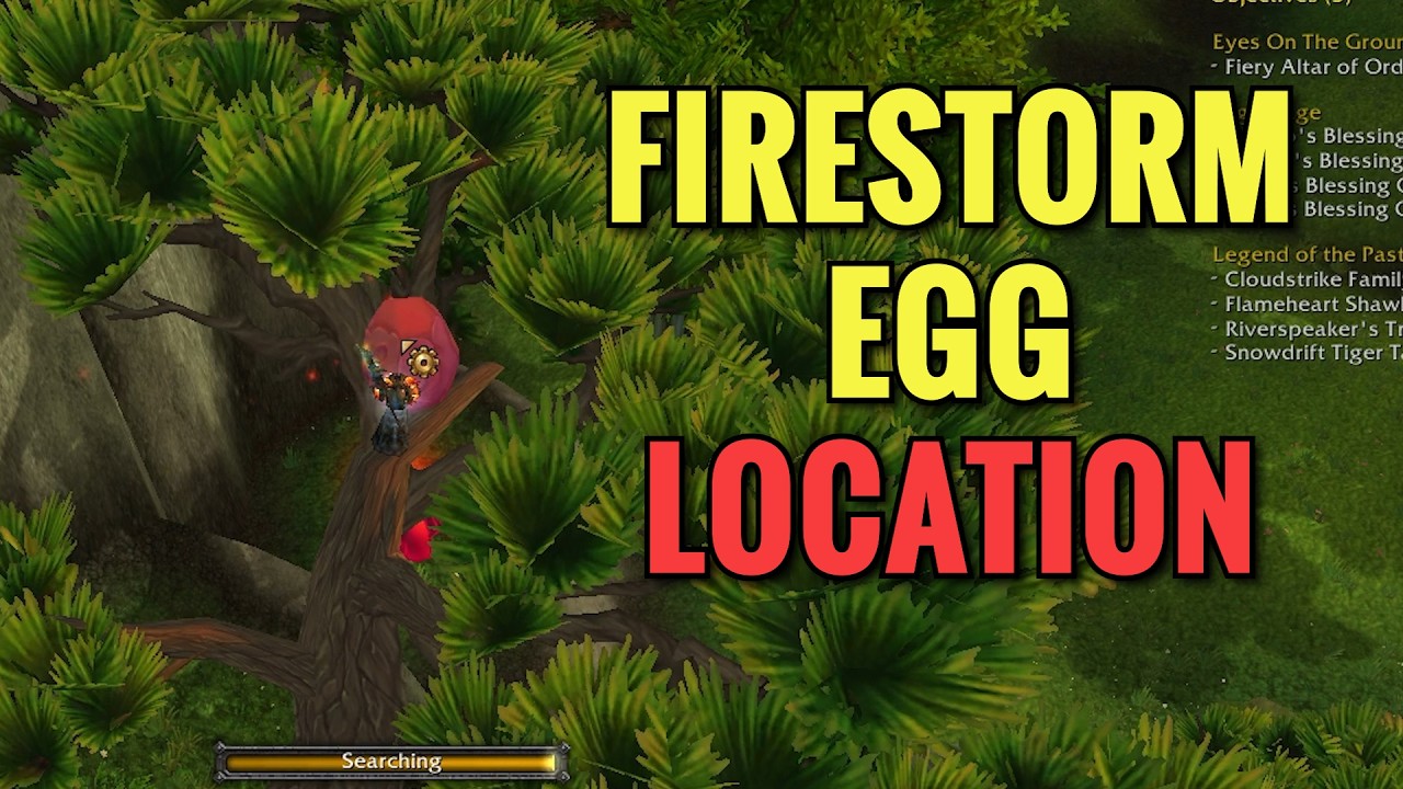 Firestorm Egg Location (Timeless Isle) - WoW MOP