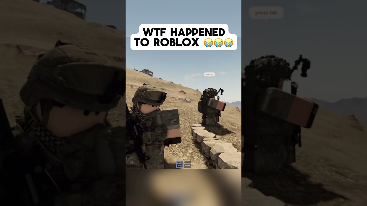 Wtf happened to roblox 😭😭😭 #combat #military #helmandprovince #1stbattalion #arma3 #milsim #squad