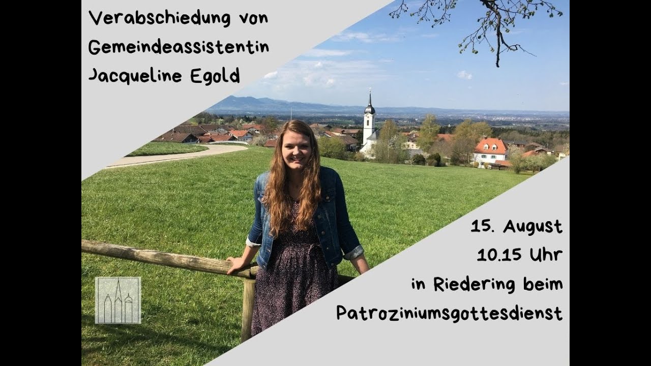 Verabschiedung Gemeindeassistentin Jacqueline Egold
