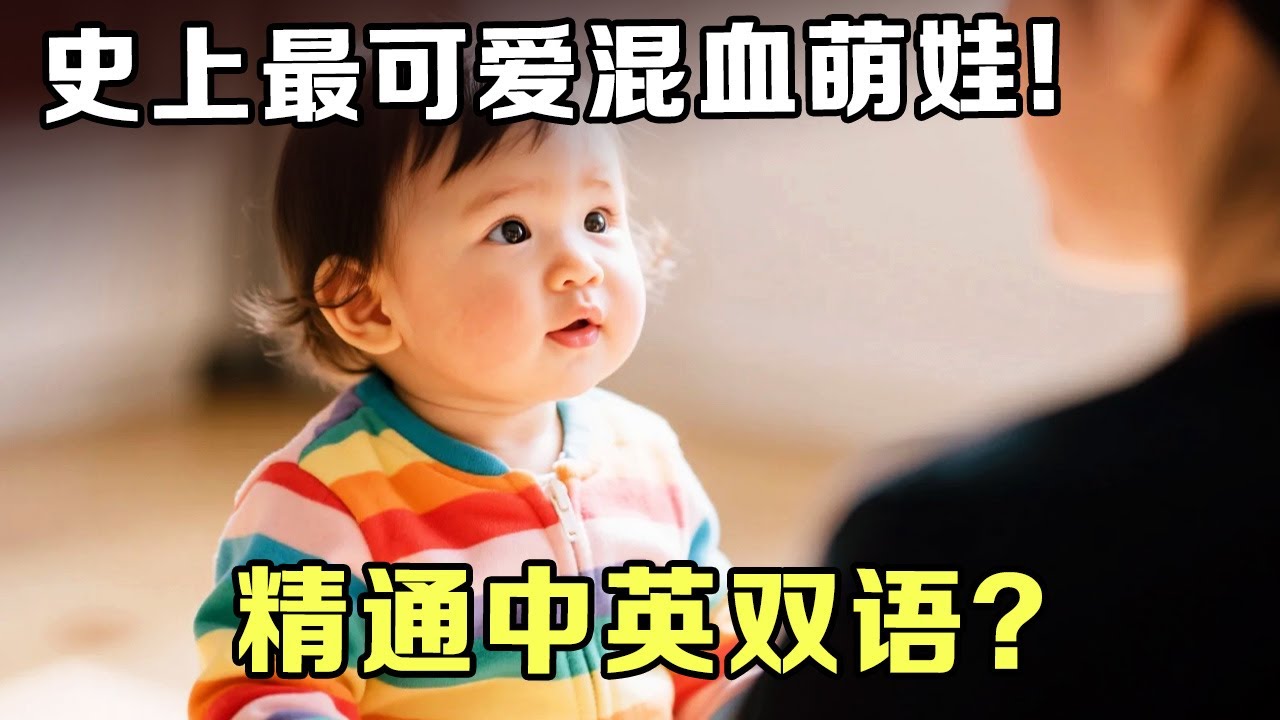 史上最可爱混血萌娃!18个月的宝宝就能听懂中英双语?直接赢在起跑线【家有好baby】