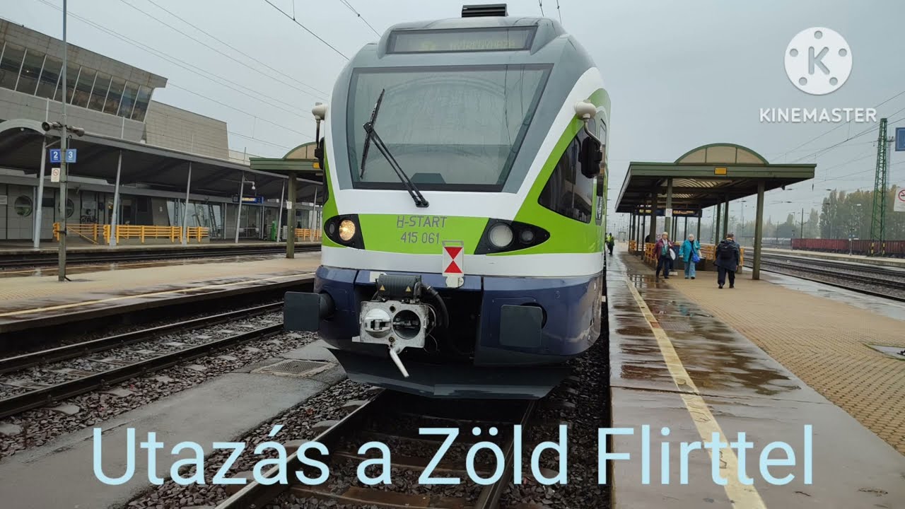 Utazás egy flirt motorvonattal