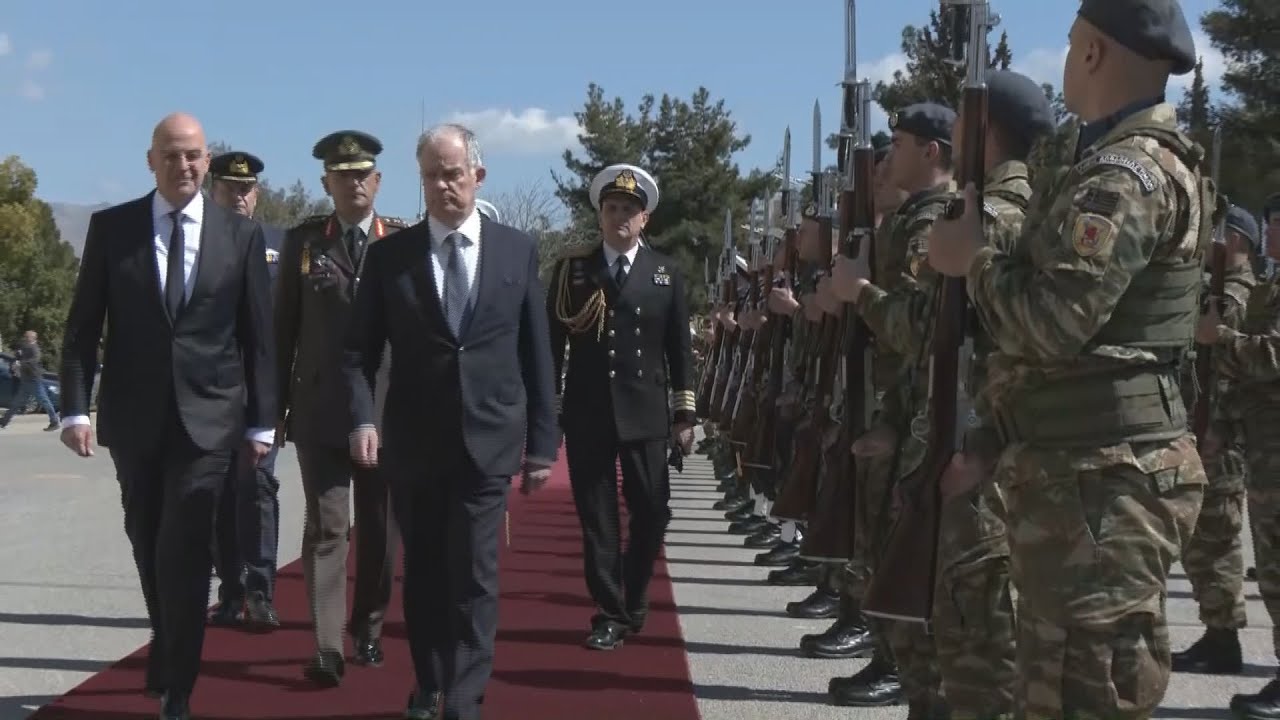 Επίσκεψη του Προέδρου της Δημοκρατίας στο υπουργείο Εθνικής Άμυνας