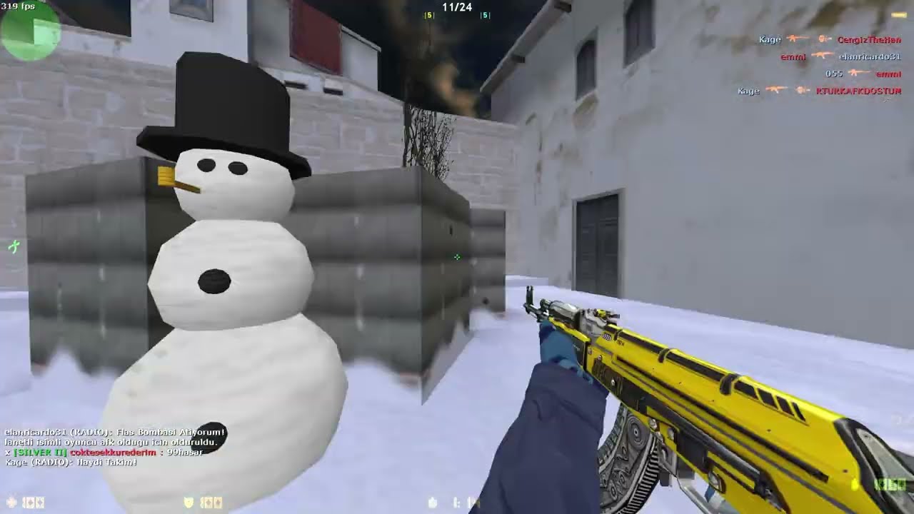 CS 1.6 - CS:GO MOD ON MİRAGE WİNTER! Arexios 2025 CS2 Update
