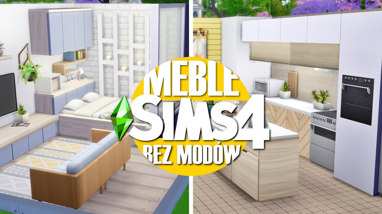 5 SPOSOBÓW NA funkcjonalne MEBLE BEZ MODÓW do The Sims 4 😱 PORADNIK