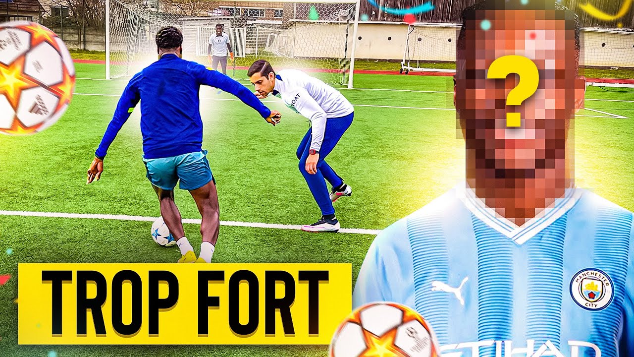 I'M FACE-OFF ONE OF THE BEST PROFESSIONAL FOOTBALL PLAYERS (He's too good)