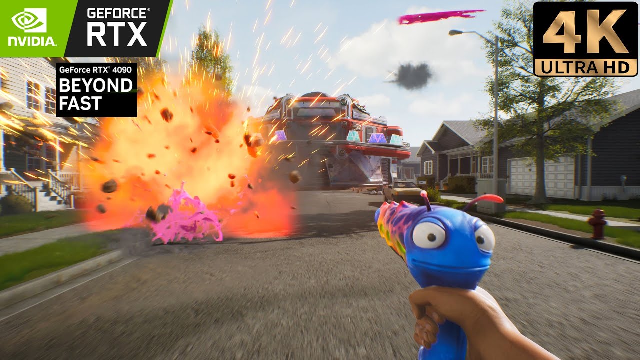 [4K] Unreal Engine - This game is for Rick and Morty Fans - High On Life - RTX 4090