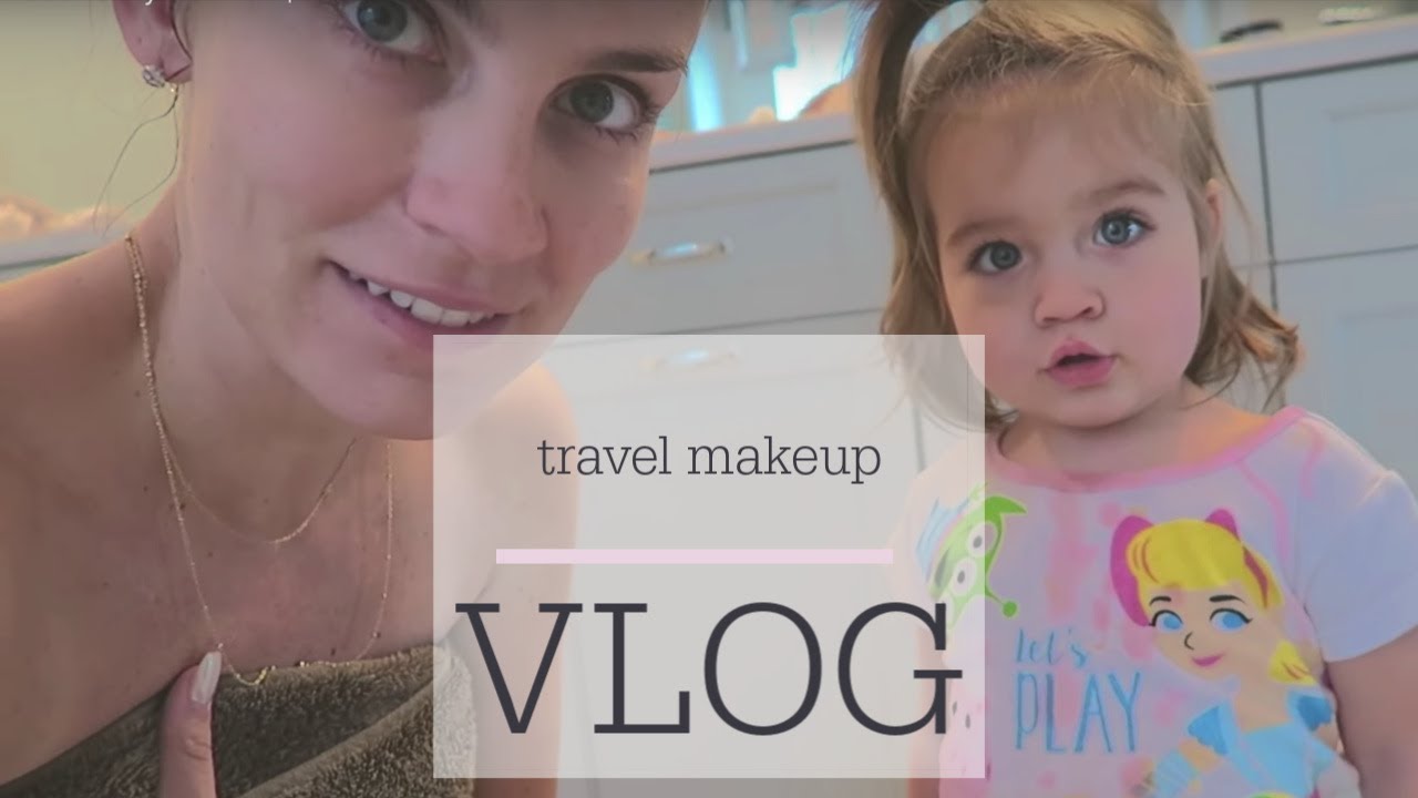 My Everyday Natural Makeup Tutorial | Travel VLOG | Angela Lanter