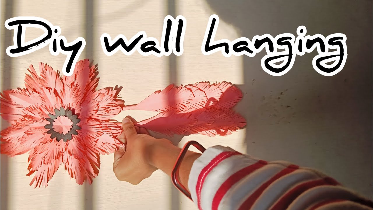 Craft with paper for home decoration #diy #shortsfeed #craft