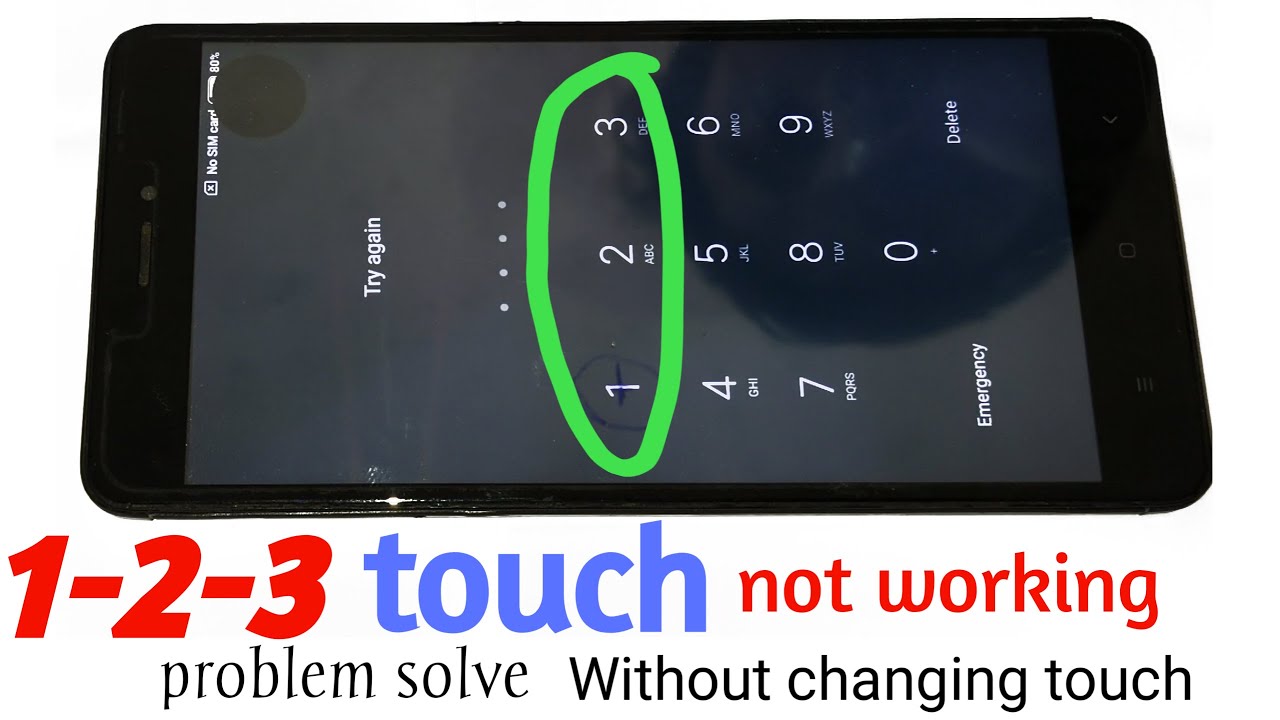 Half Touch Sensor Not Working Easy Solution by NR1991