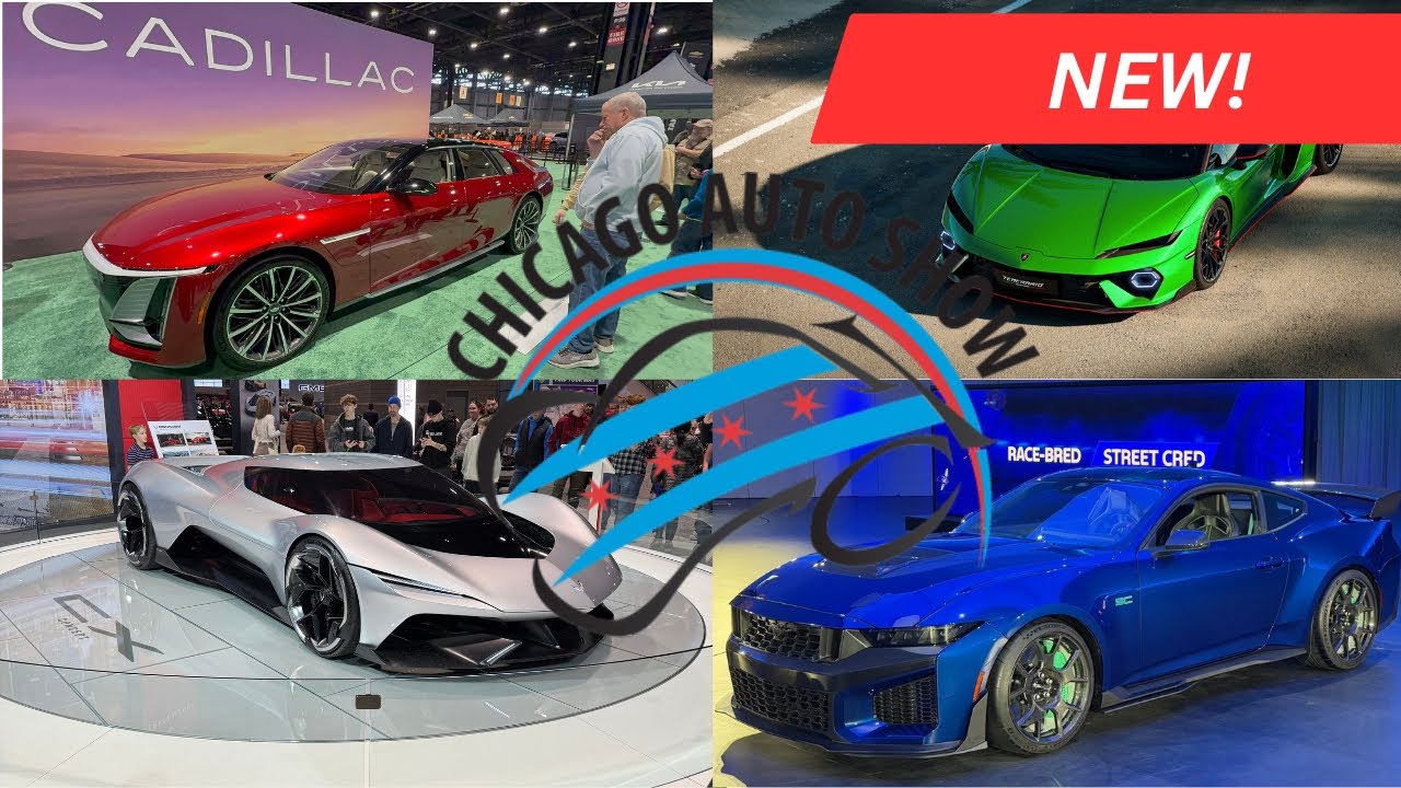 CHICAGO AUTO SHOW VLOG!!!